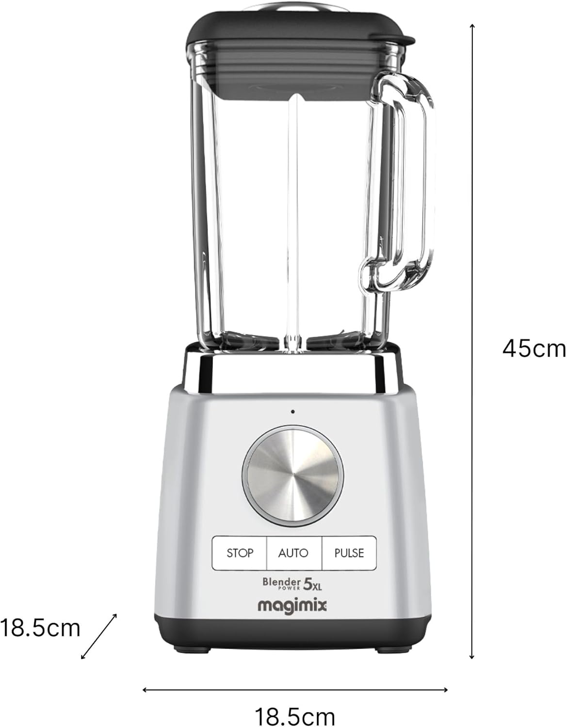 Magimix Blender Power Mixeur Professionnel 5XL Connect