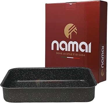 NAMAI Plat Four - 25cm x 35cm - Plat à Gratin - Adapté Aux Lave-vaisselle - Aluminium : Amazon.fr: Cuisine et Maison
