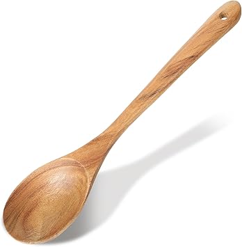 Grande Cuillère en Bois de 33 cm - Extra Large pour Cuisine, Mélange et Service - Ustensile de Cuisine : Amazon.fr: Cuisine et Maison