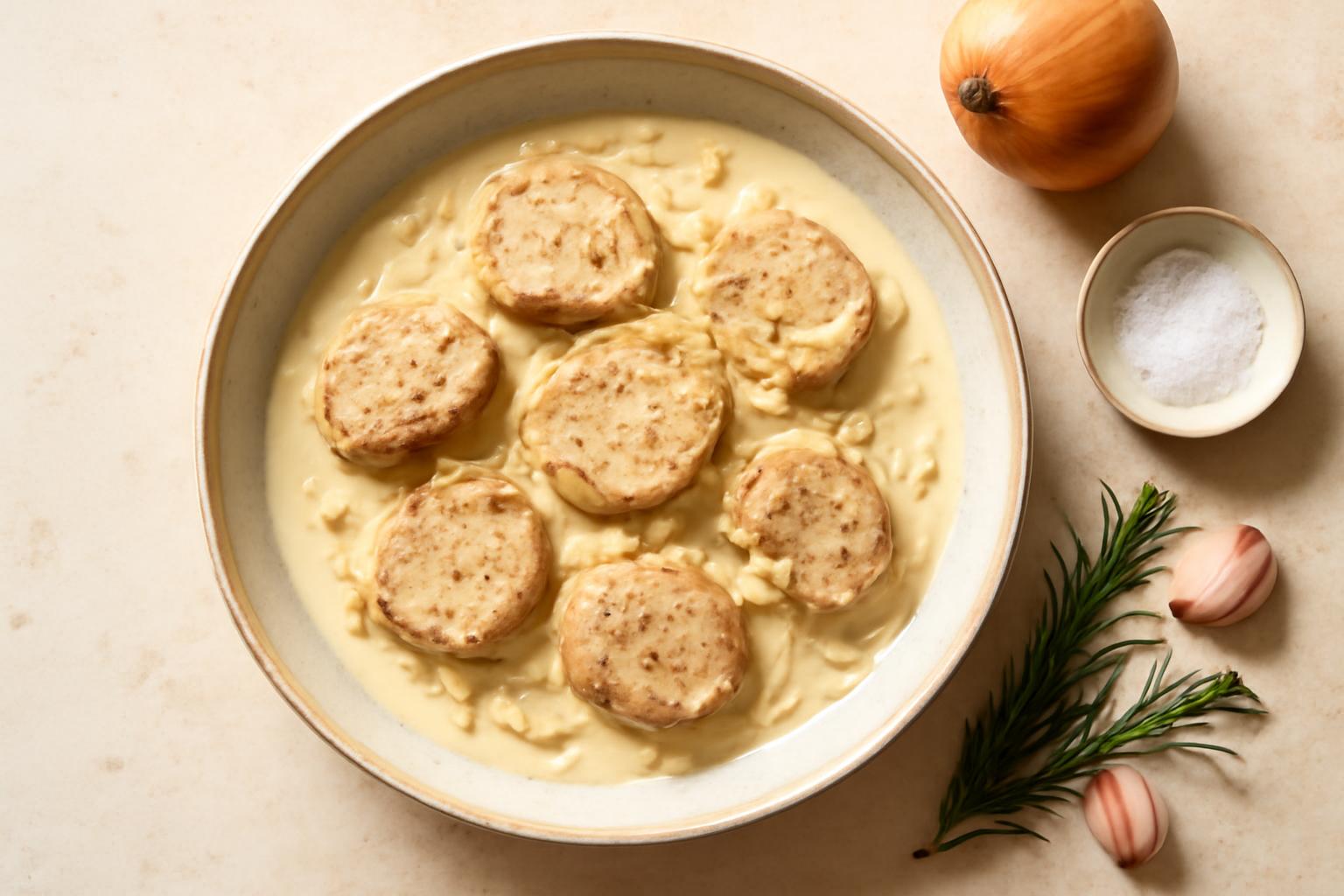 Filet mignon de porc à la crème facile et rapide minceur