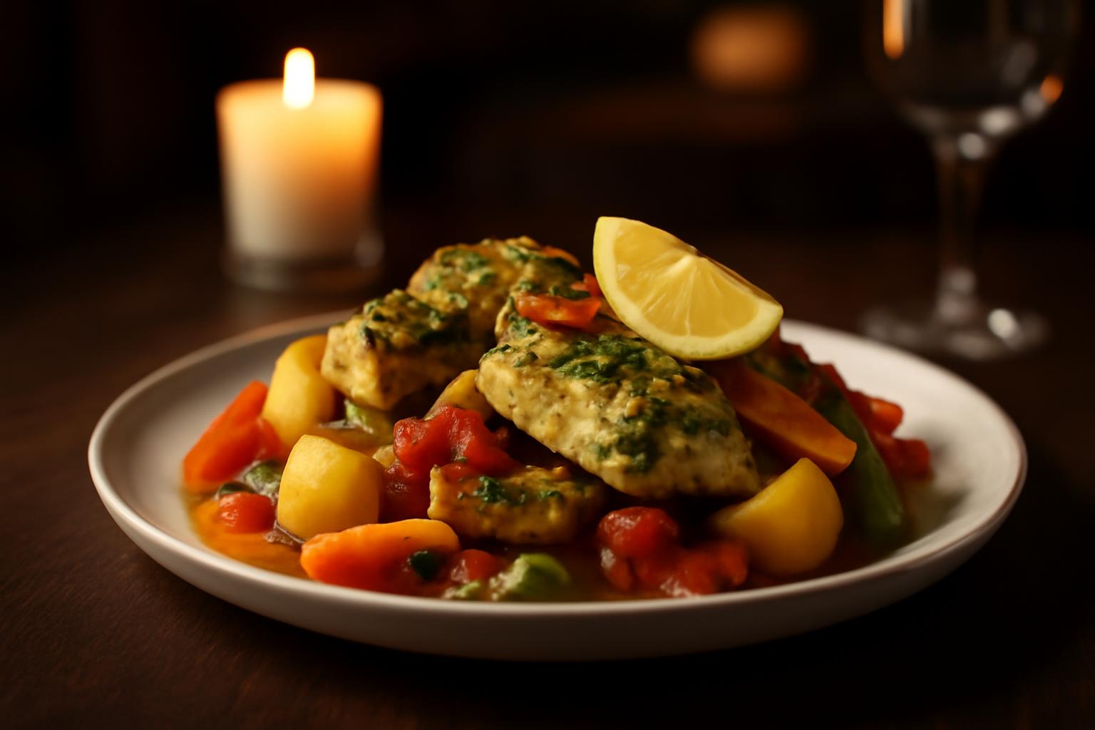 Tajine de poisson à la marocaine
