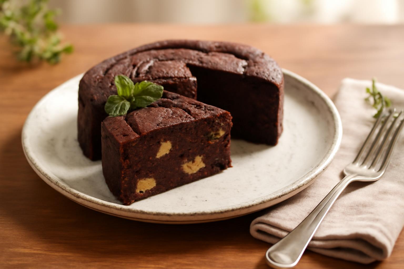 Gâteau Moelleux Banane-Chocolat Sans Farine