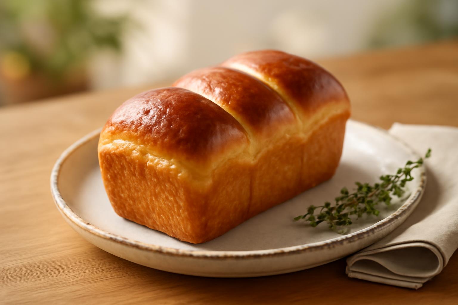 Brioche filante au beurre faite maison