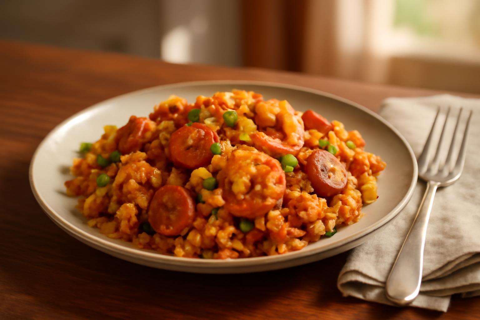 Jambalaya Créole Savoureuse