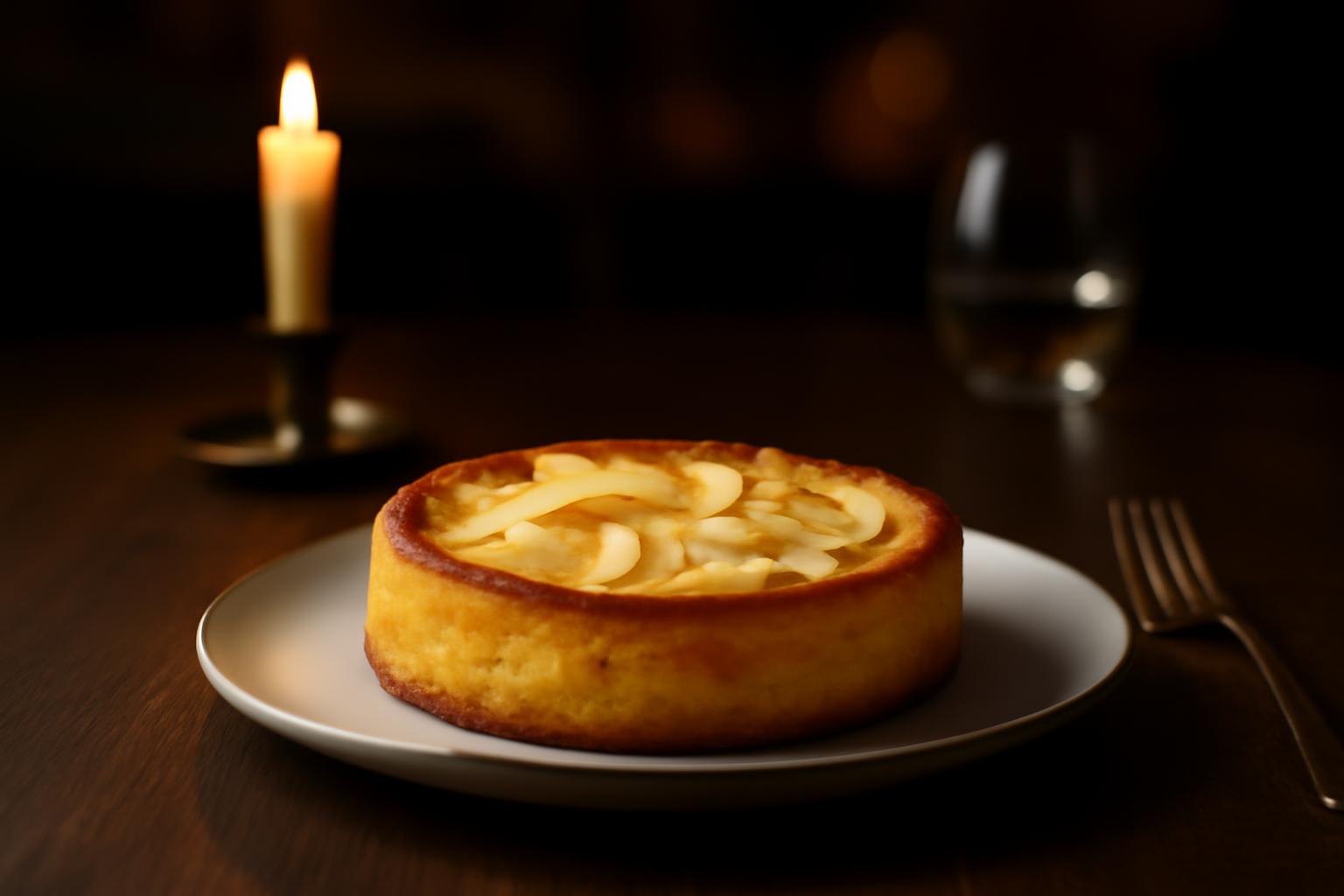 Clafoutis aux pommes moelleux à la vanille