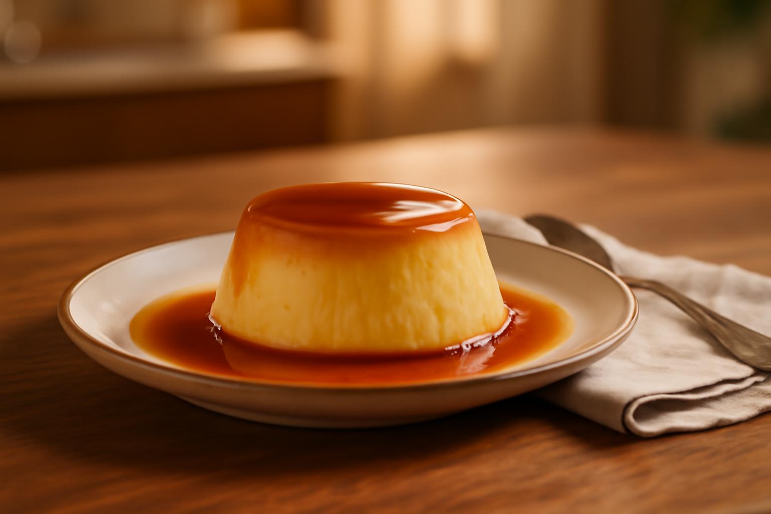 Flan rapide à l'Airfryer