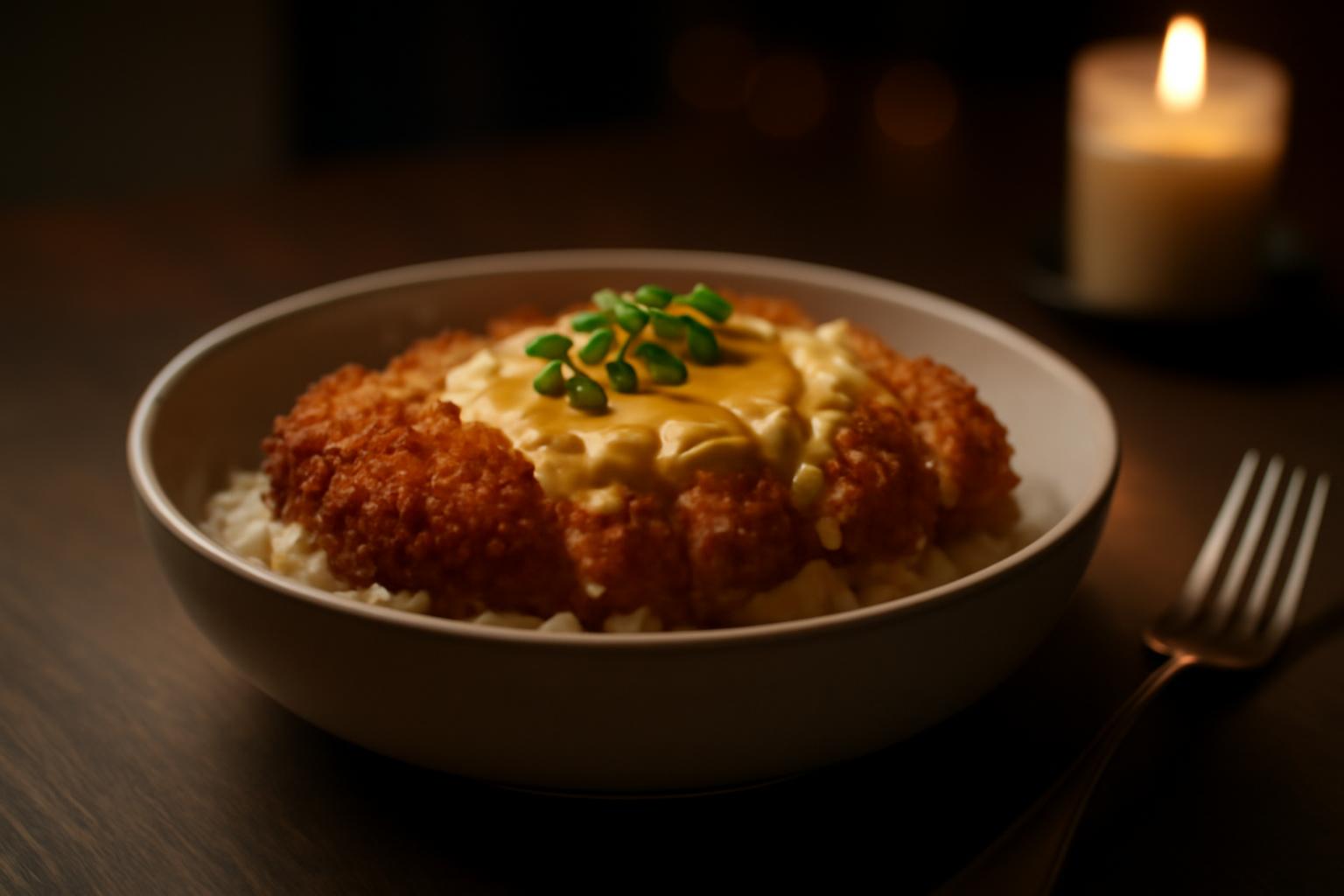 Katsudon - Bol de porc pané et œuf fondant