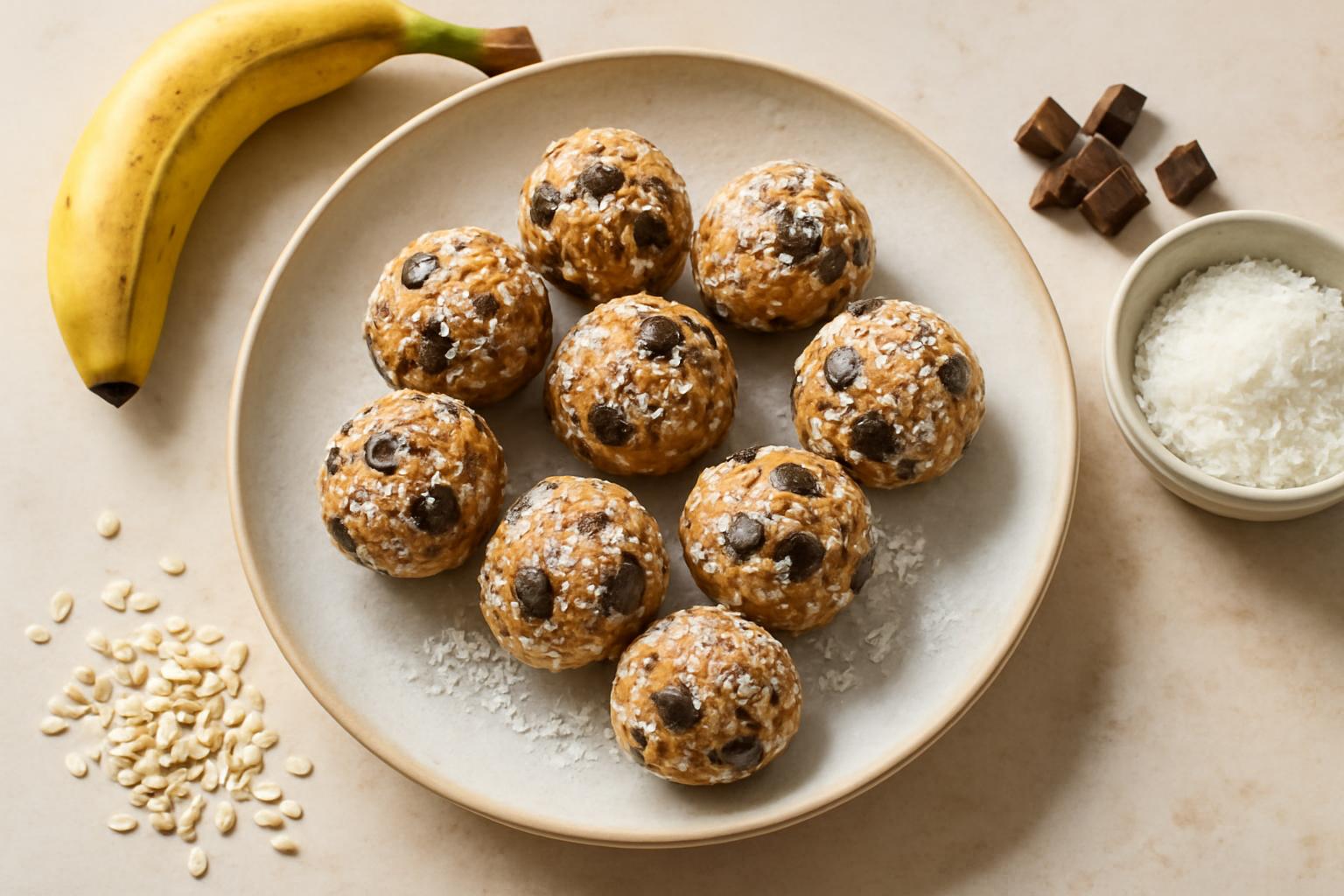 Energy balls estivales sans cuisson