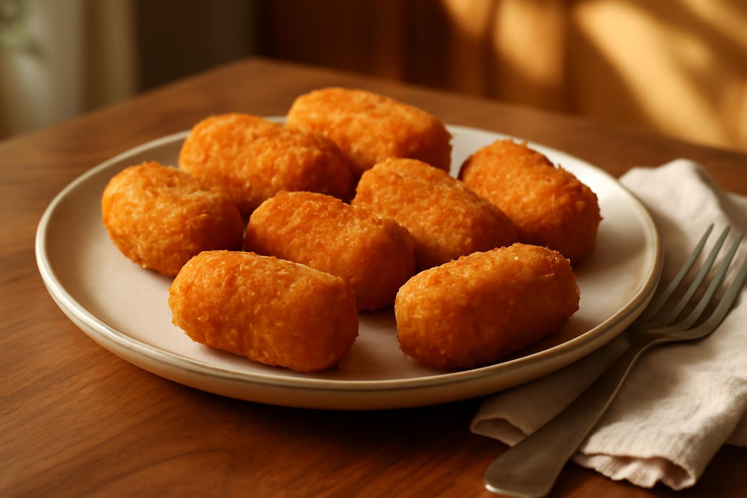Croquettes de pommes de terre croustillantes