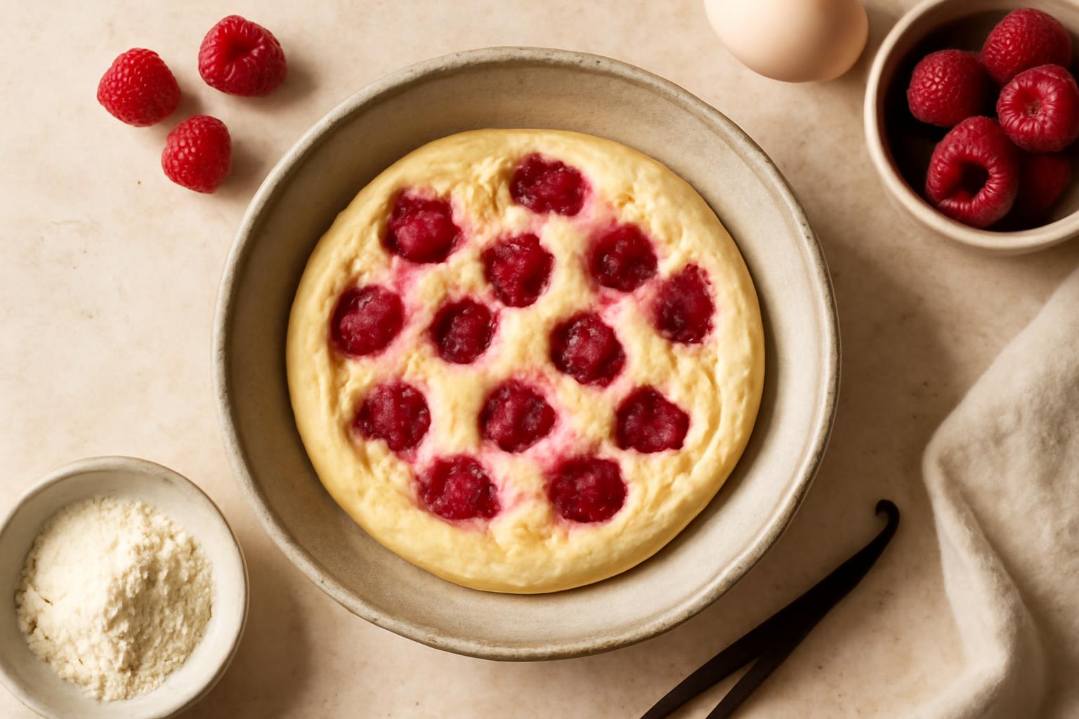 Cheesecake Express vanille-framboise
