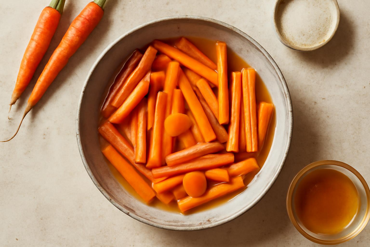 Carottes Marinées au Vinaigre de Cidre