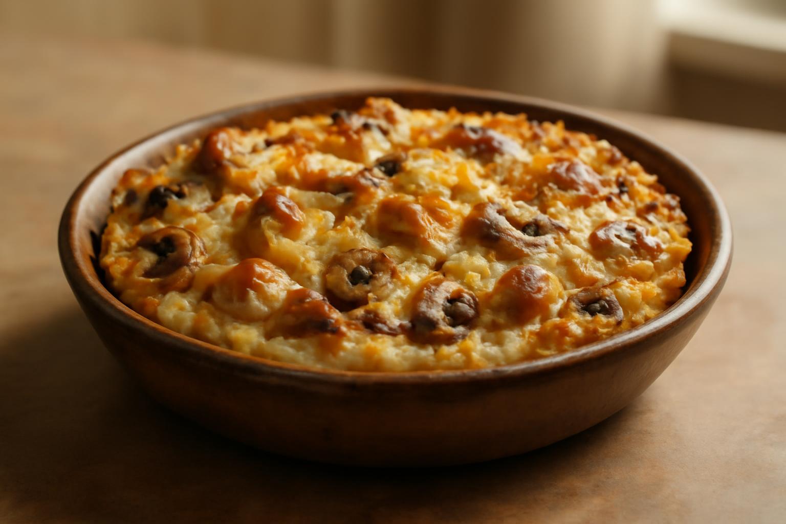 Quiche sans pâte à croûte de riz