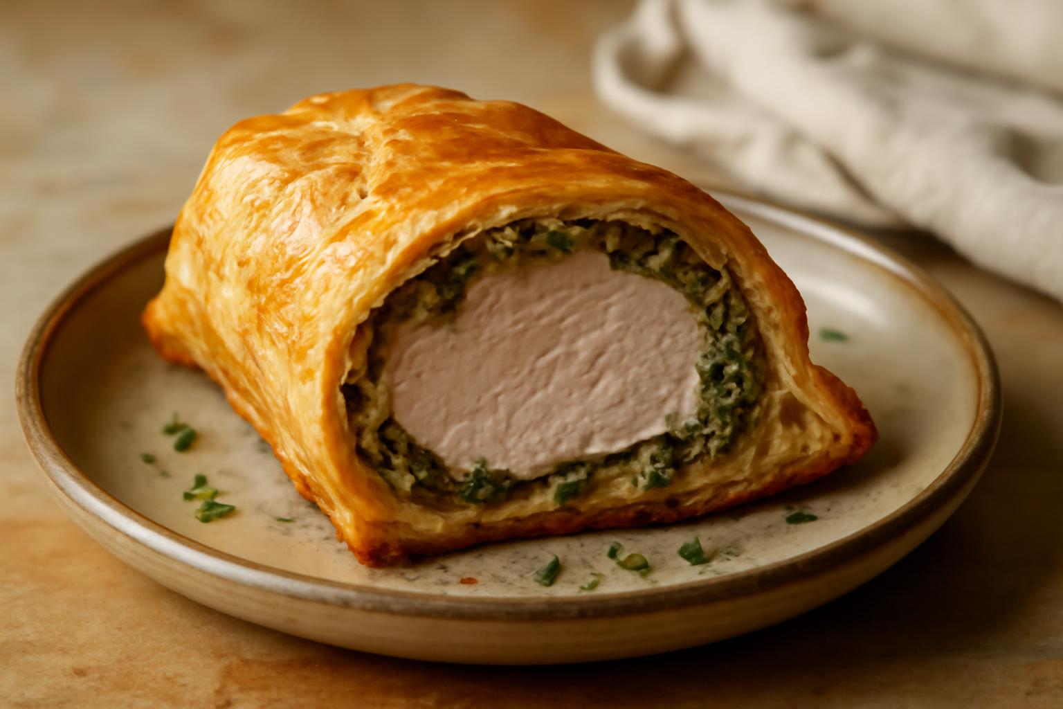 Filet mignon de porc en croûte tout simple