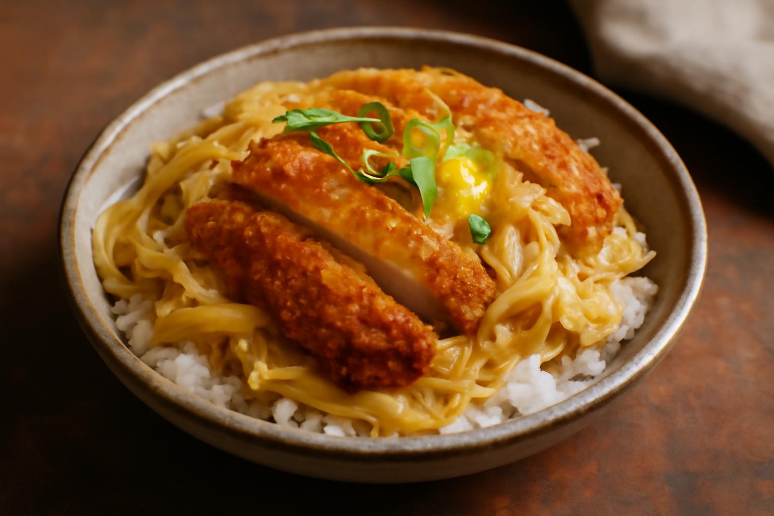 Katsudon japonais