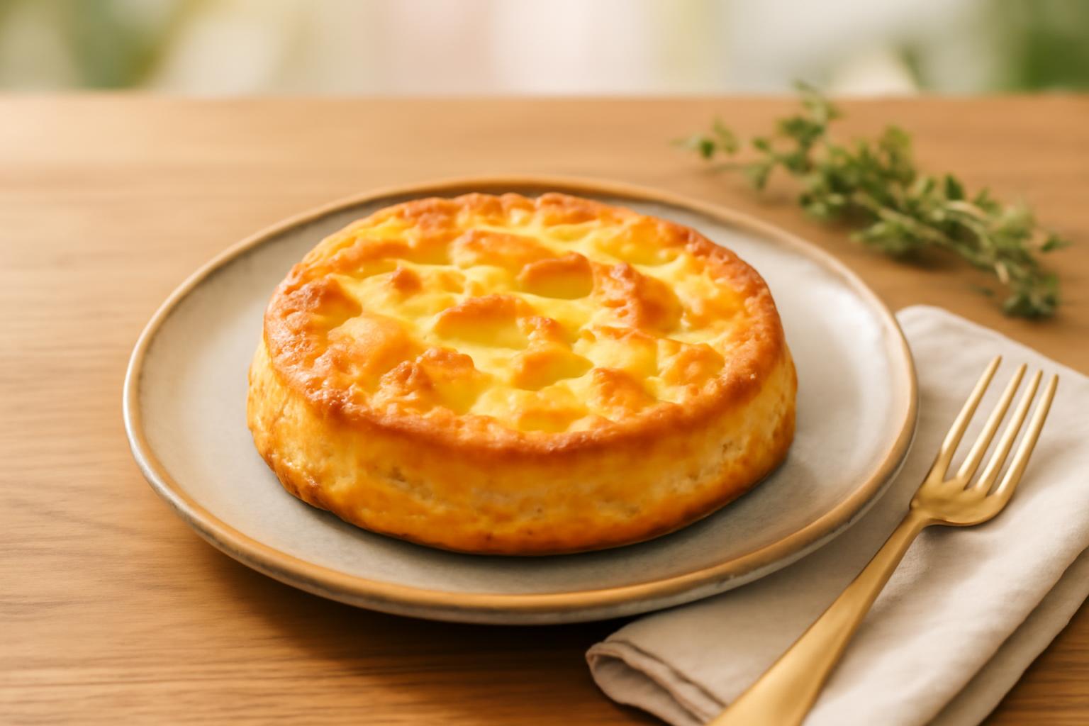 Flan Protéiné aux Pommes