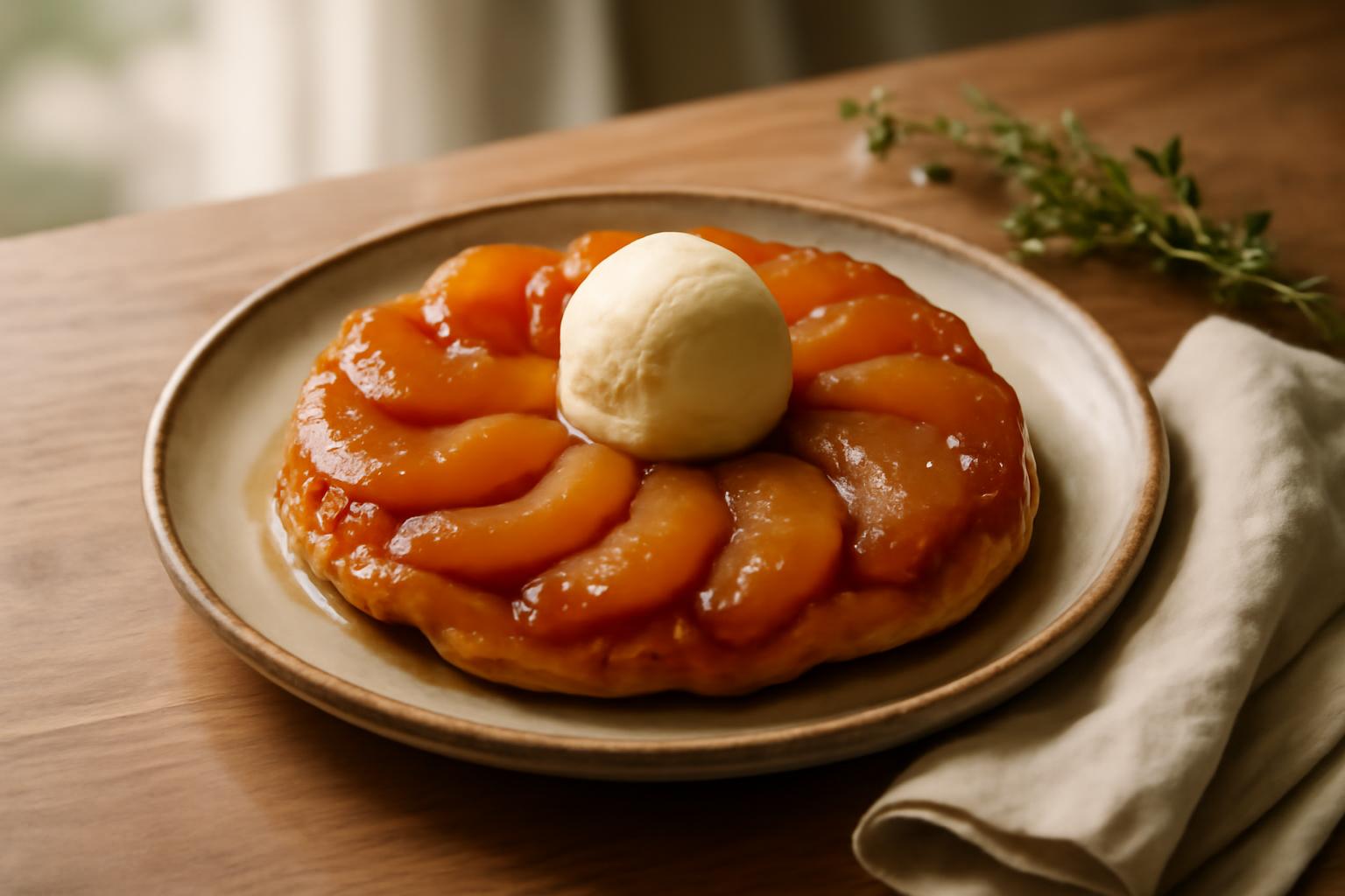 Tarte tatin traditionnelle