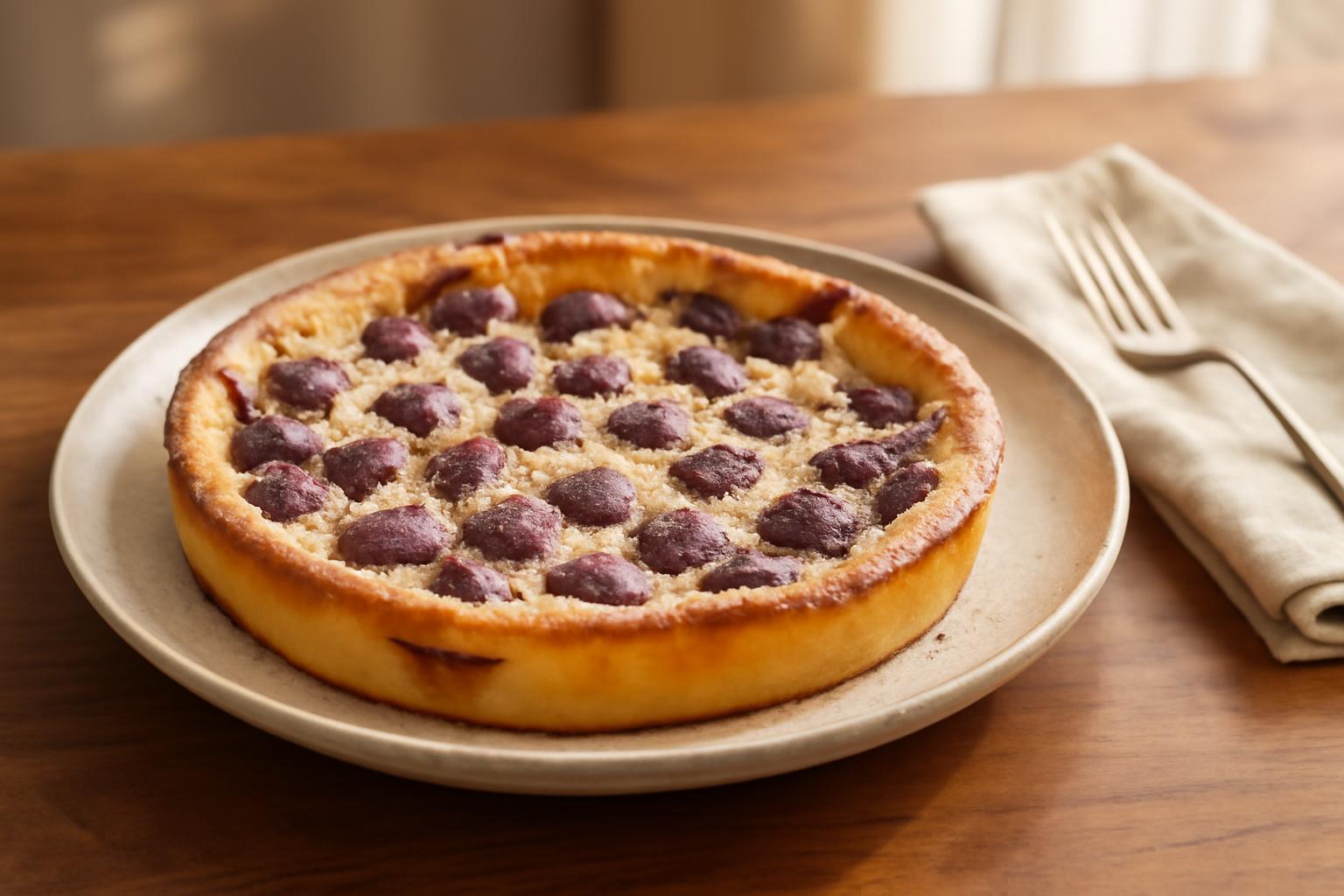 Clafoutis grand-mère aux cerises