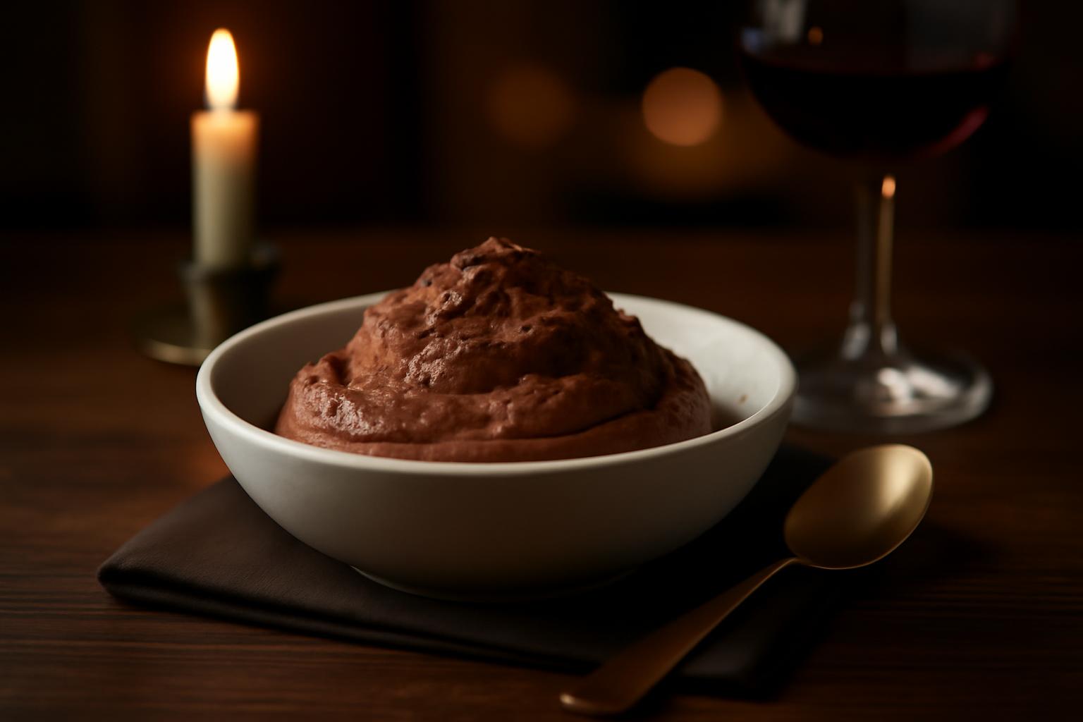 Mousse au Chocolat Express au Thermomix