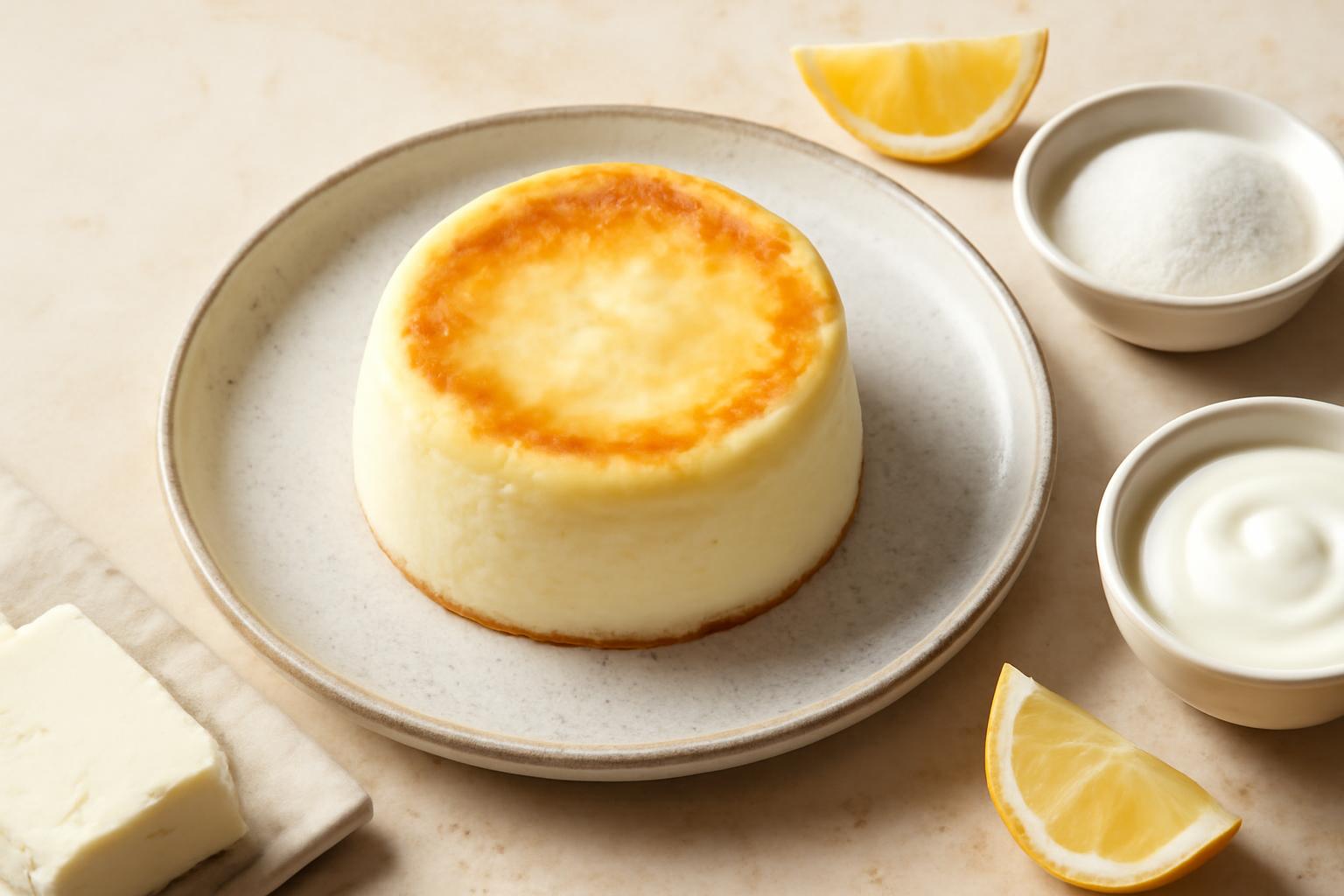 Cheesecake individuel ultra crémeux