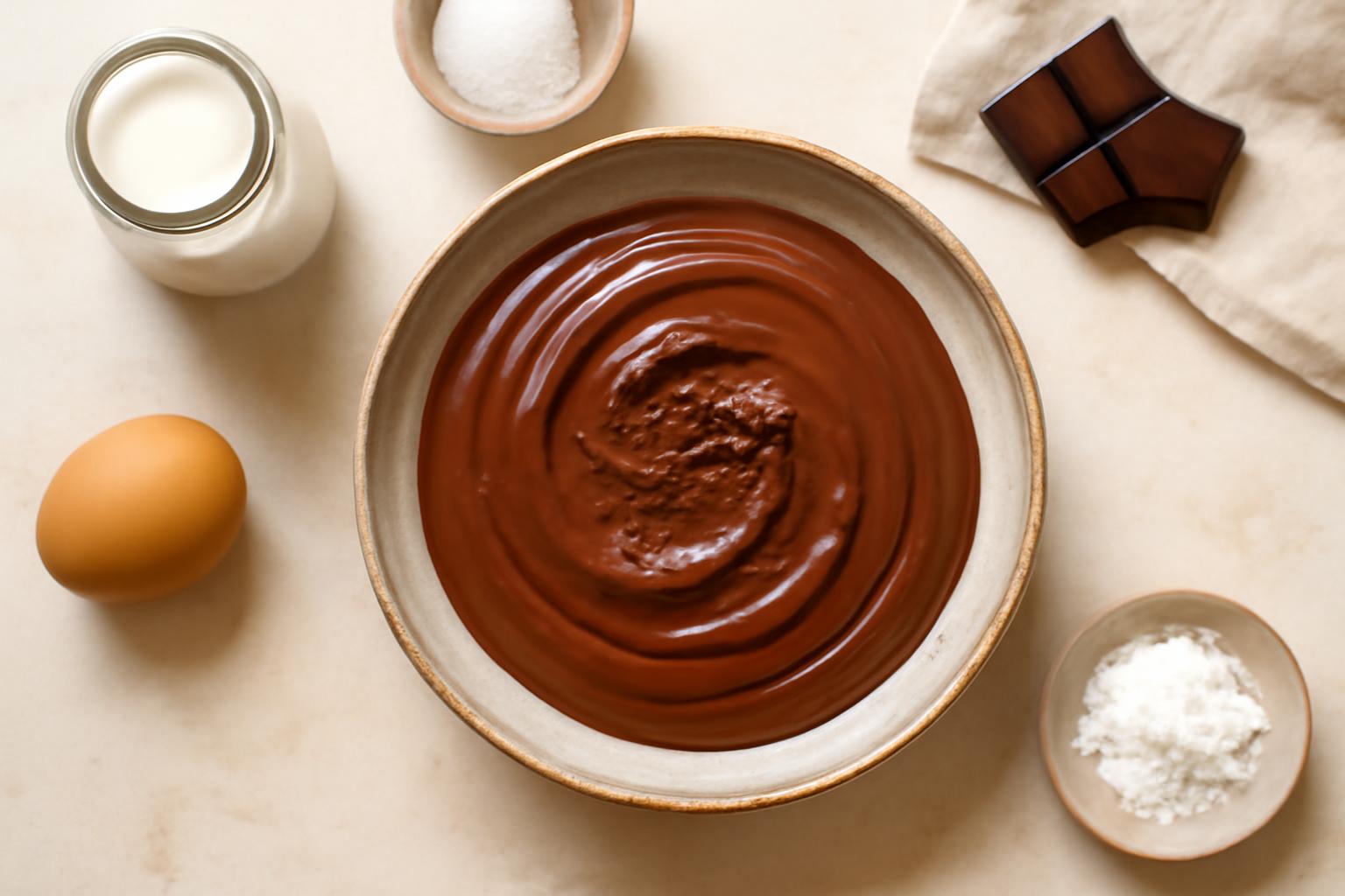 Petits pots de crème au chocolat maison