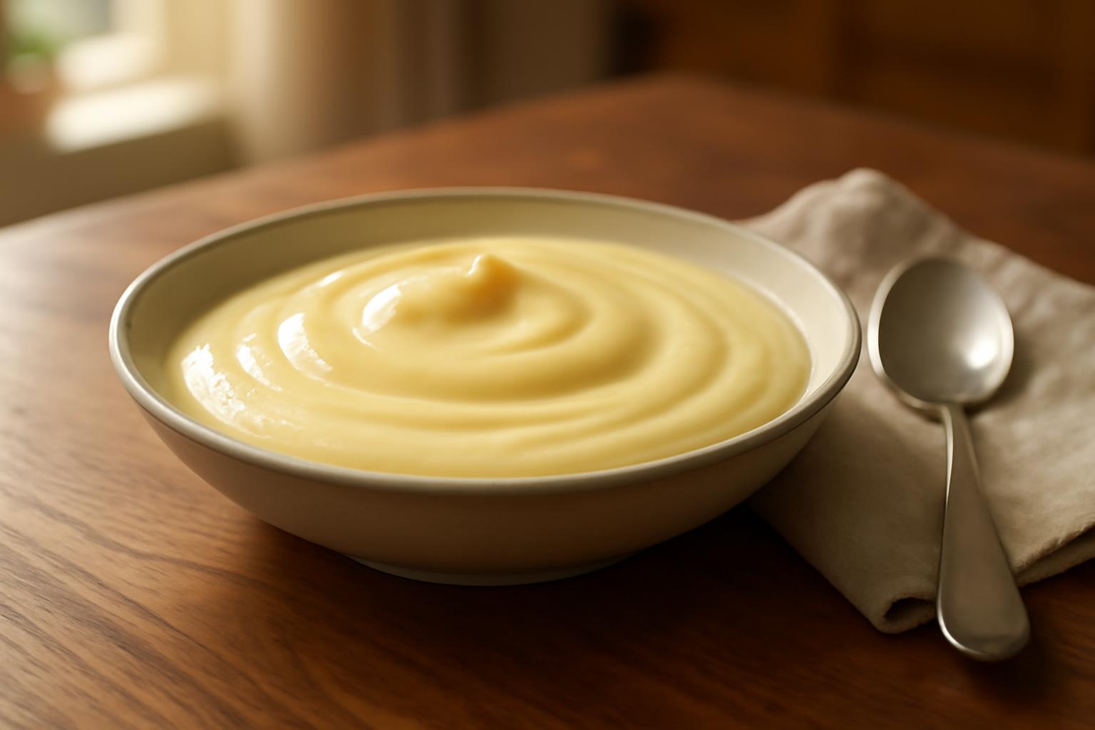 Crème dessert vanille ultra lisse