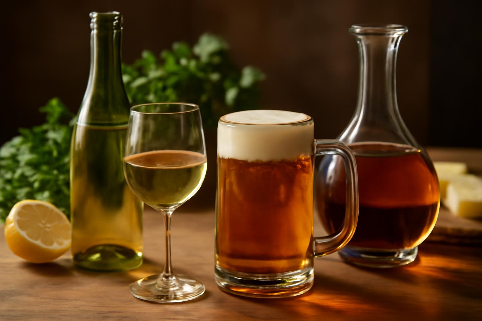 Ingrédients de la catégorie boisson alcoolisée