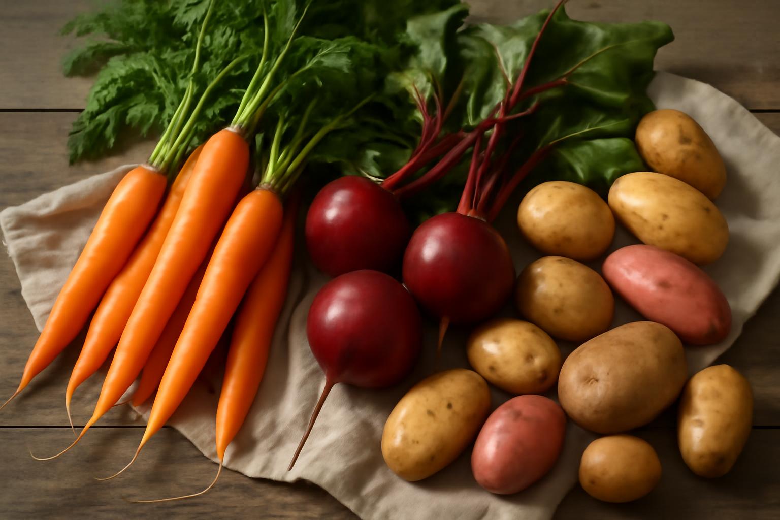 Ingrédients de la catégorie Légume racine