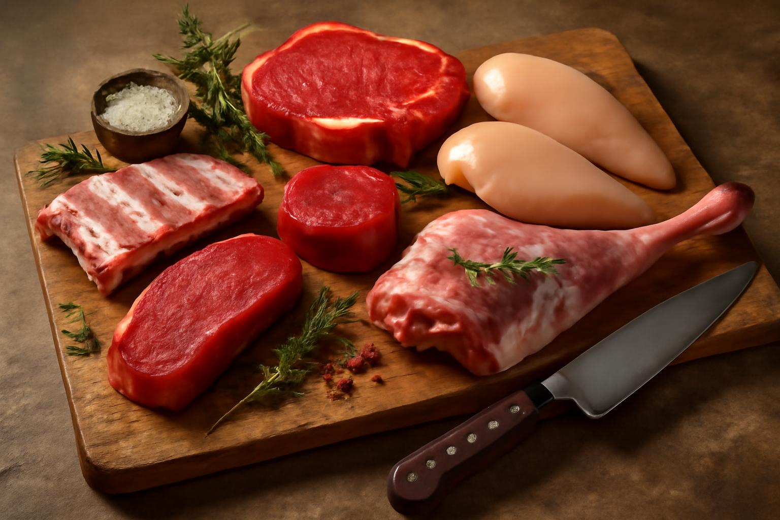Ingrédients de la catégorie Viande