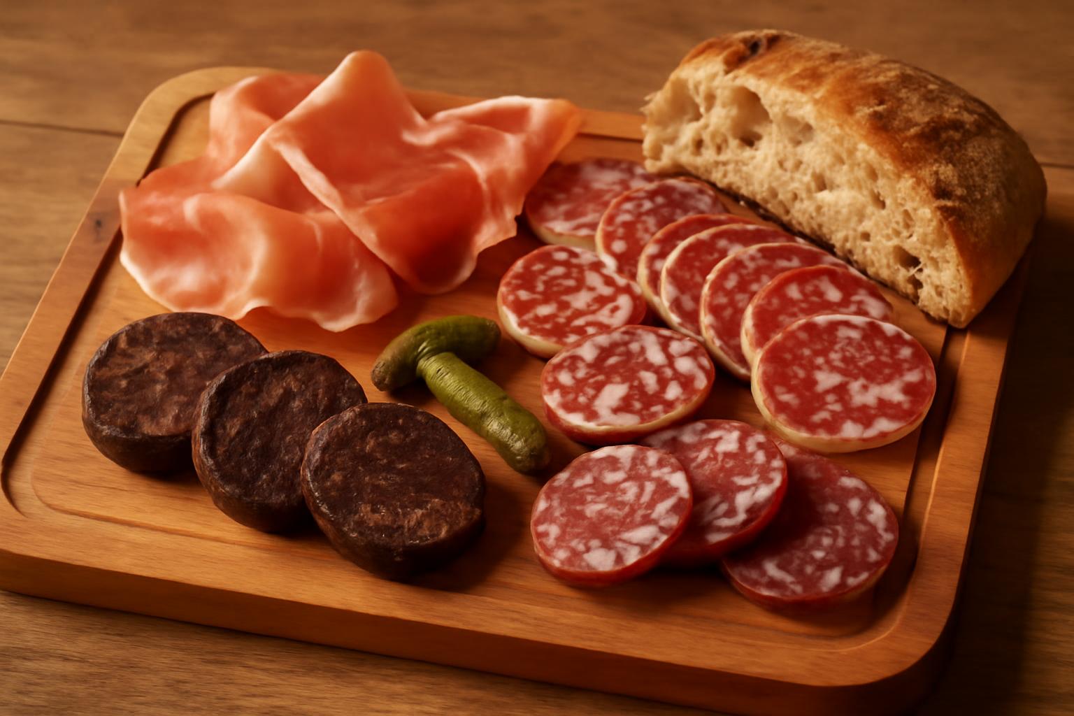 Ingrédients de la catégorie Charcuterie