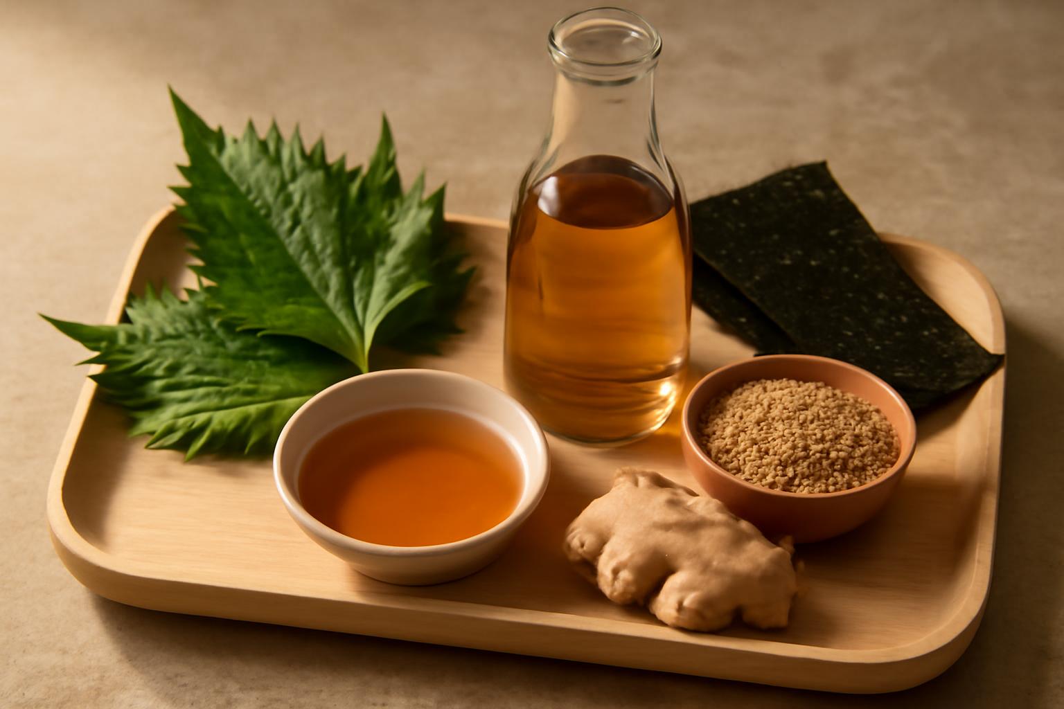 Ingrédients de la catégorie Condiment japonais