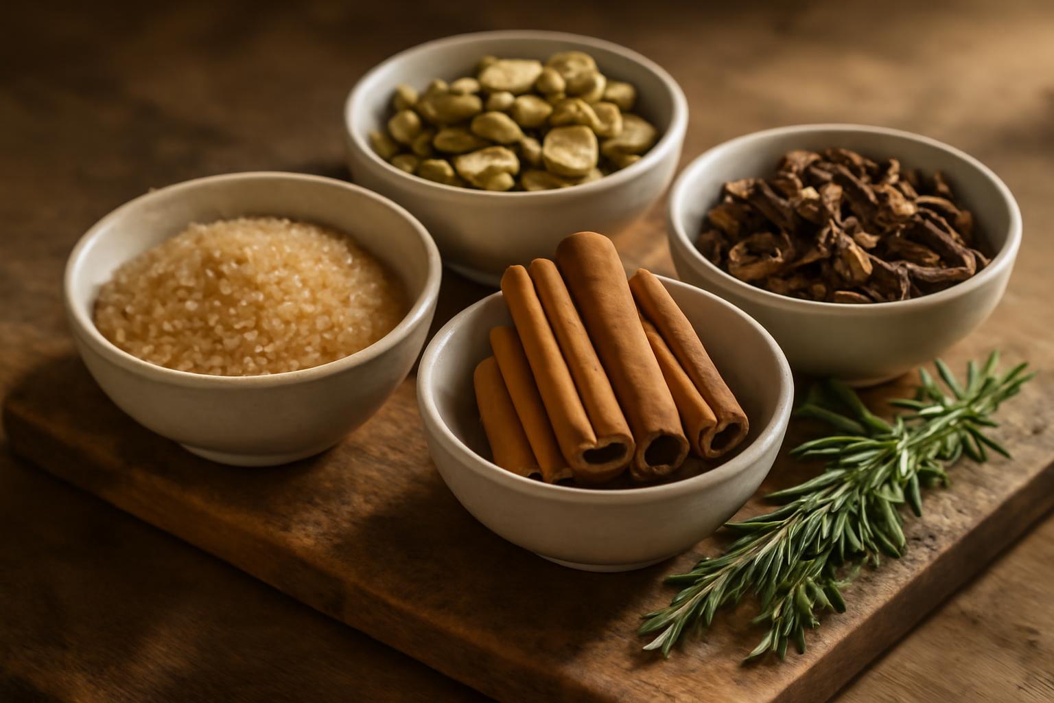 Ingrédients de la catégorie Épice aromatique
