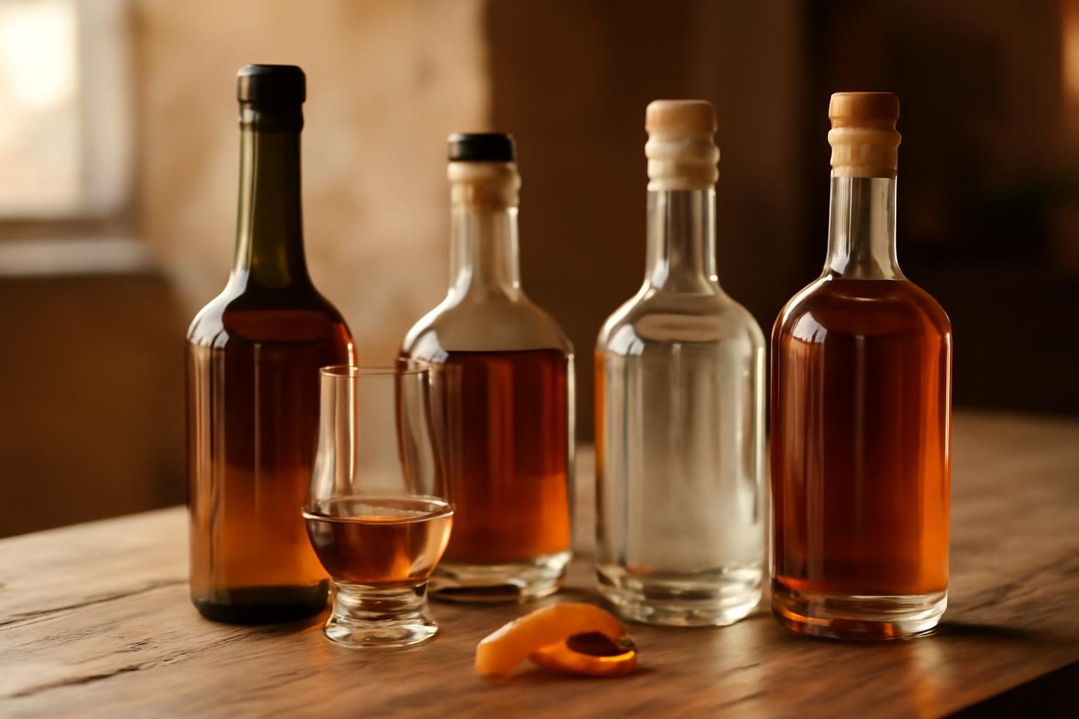 Ingrédients de la catégorie Spiritueux