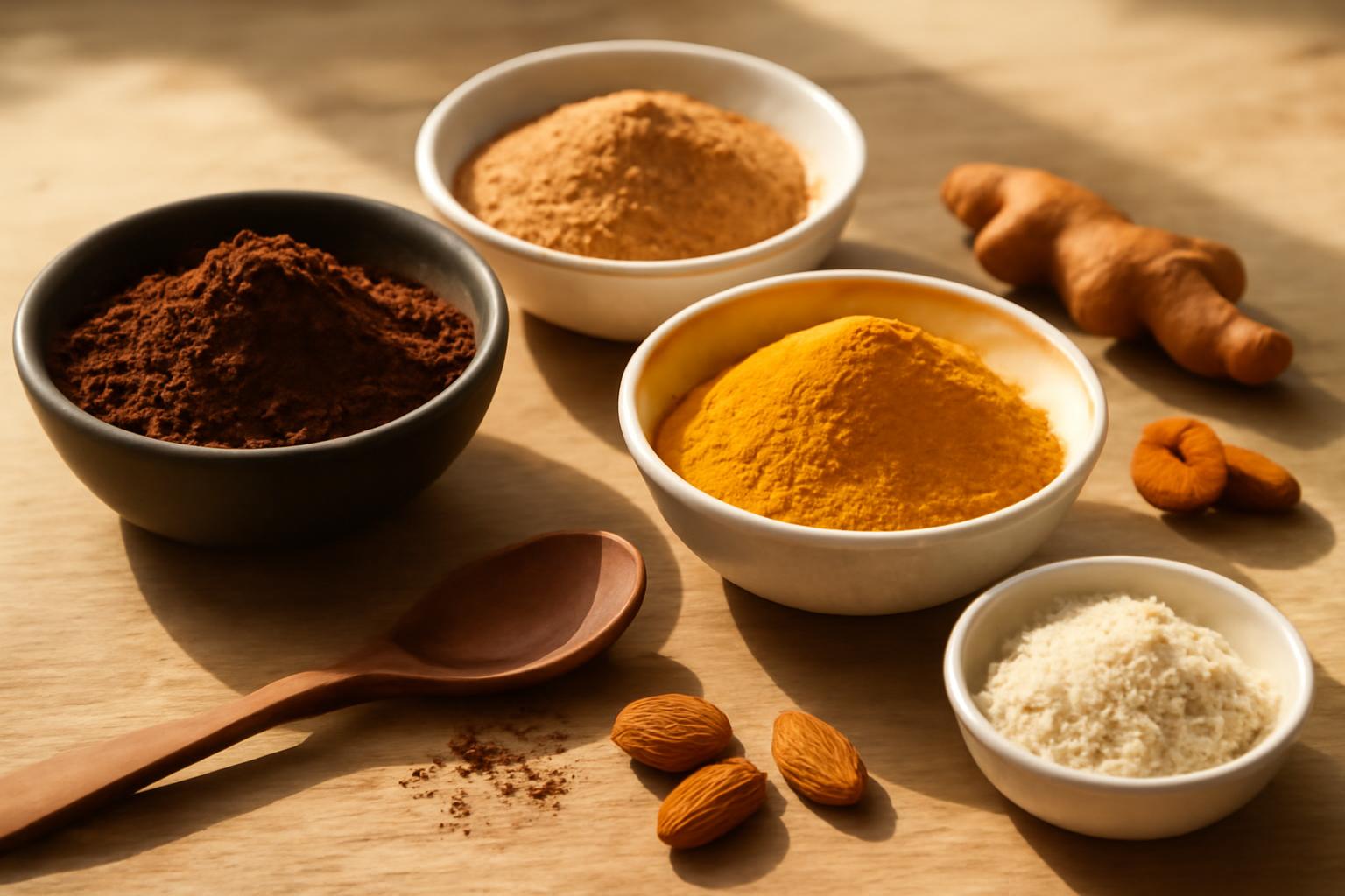 Ingrédients de la catégorie Poudre alimentaire