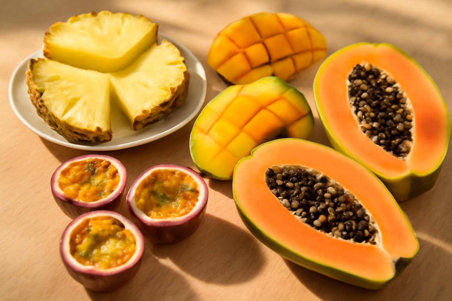 Ingrédients de la catégorie Fruit tropical