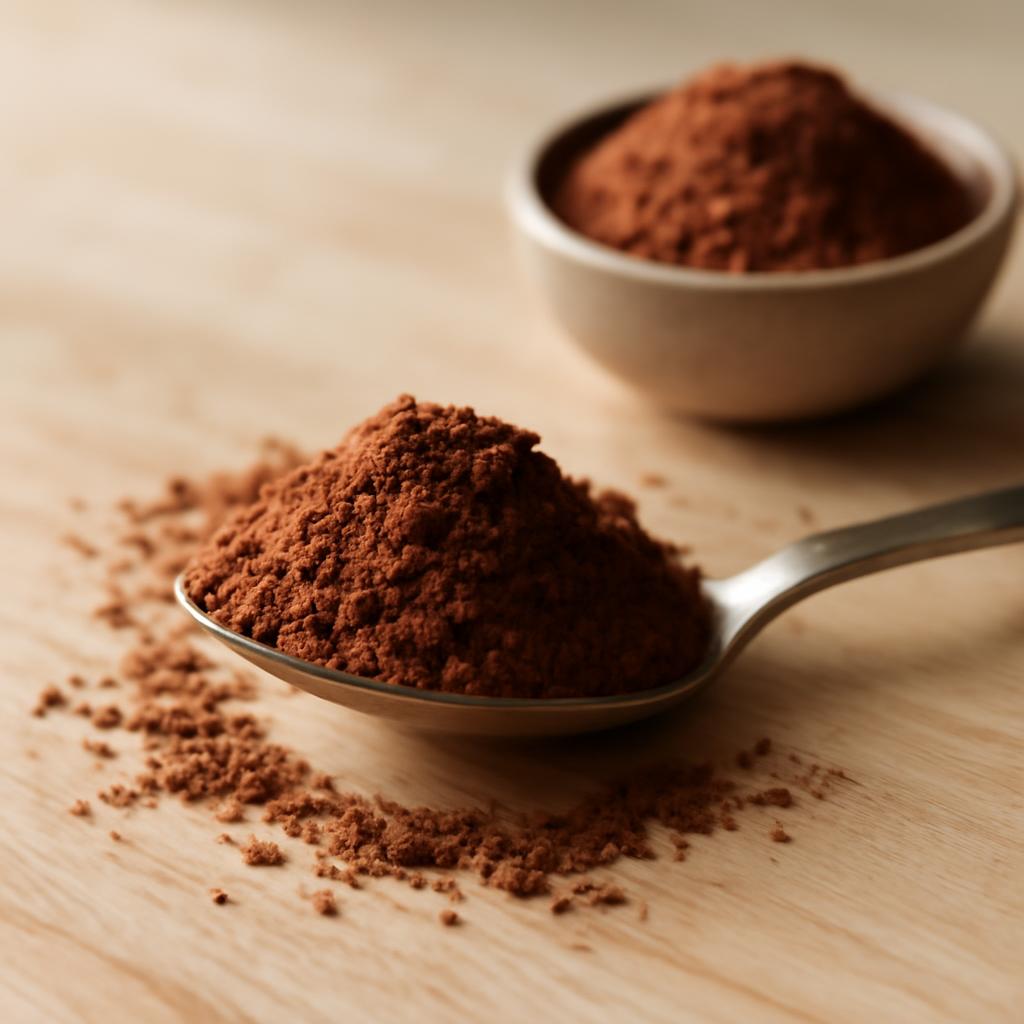 chocolat en poudre en cuisine