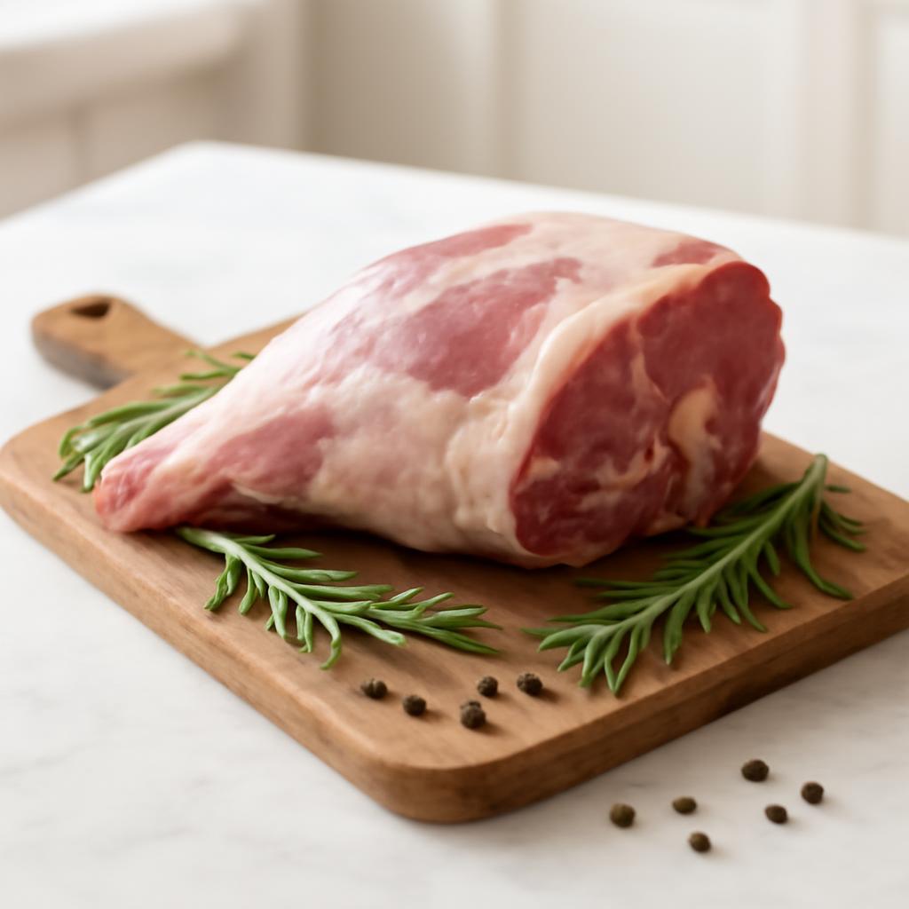 Gigot d'agneau en cuisine