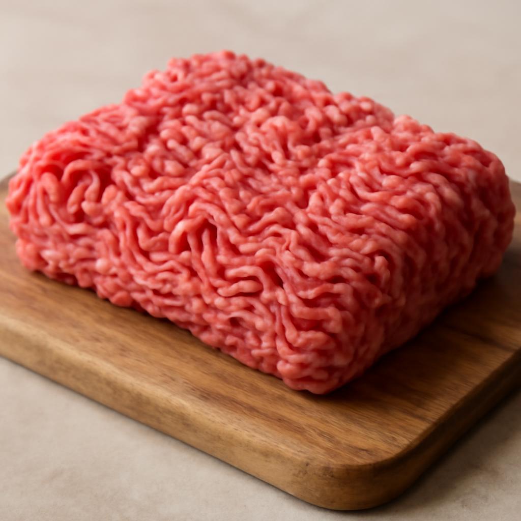 boeuf haché en cuisine