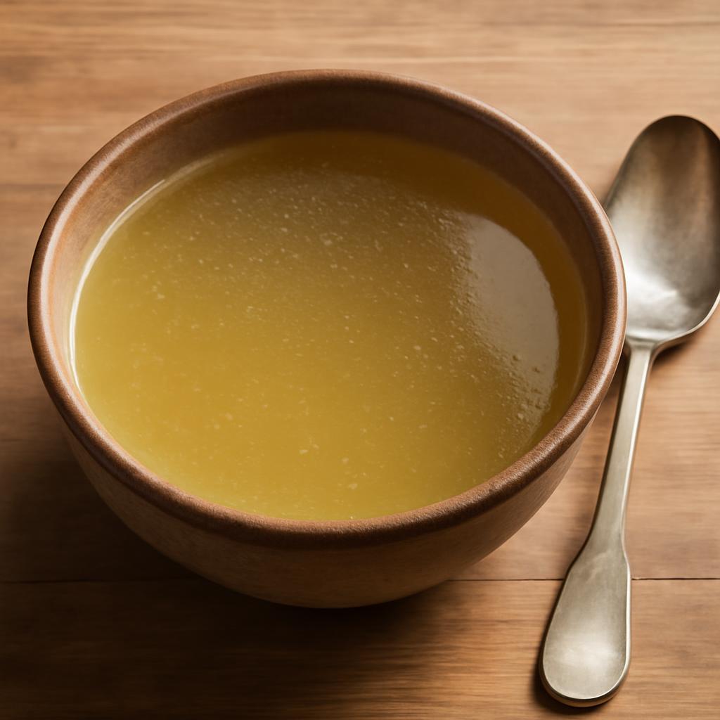 bouillon de poulet en cuisine