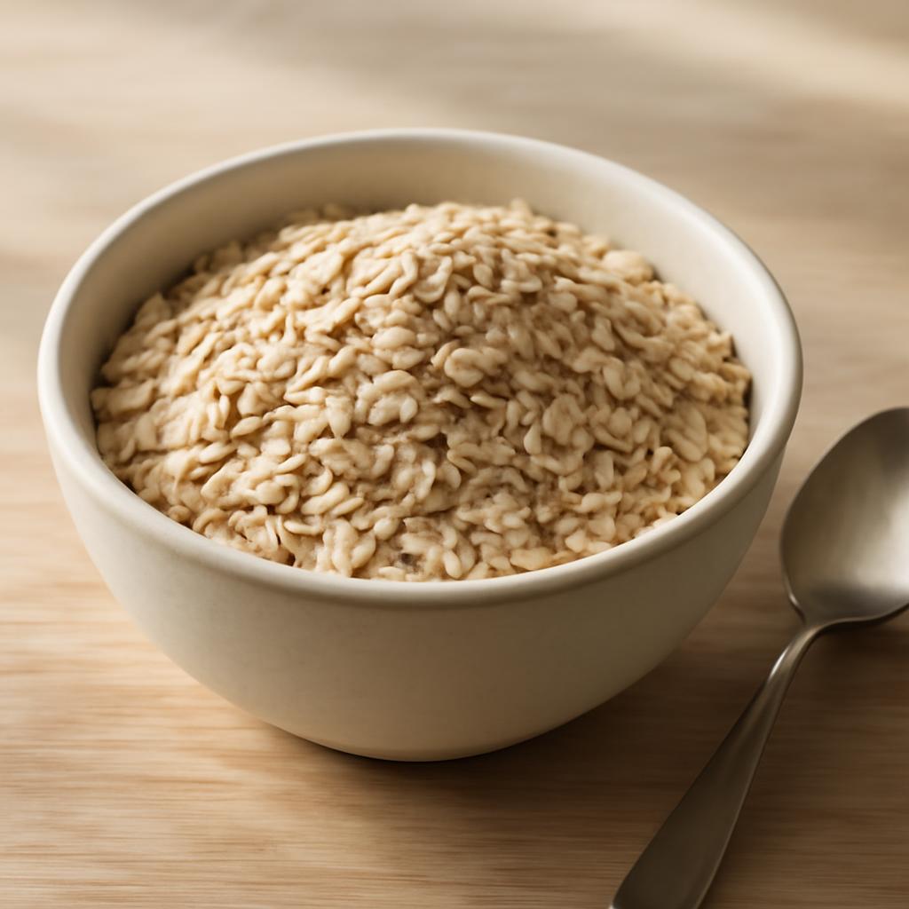 Flocons d'avoine en cuisine