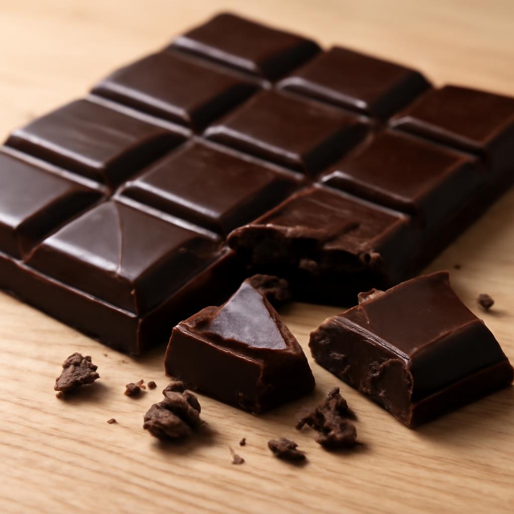 Chocolat noir en cuisine