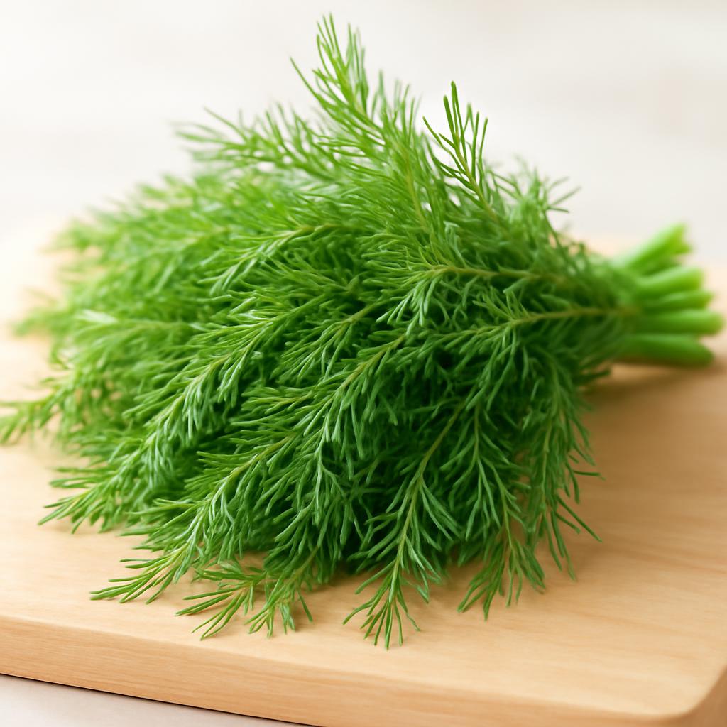 aneth frais en cuisine