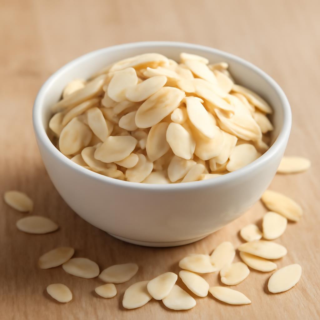 amandes effilées en cuisine