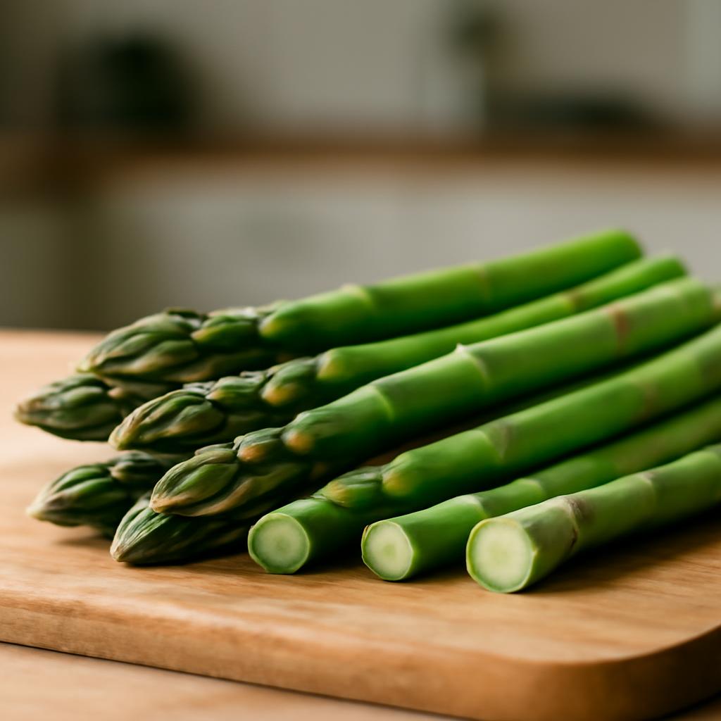 asperges vertes en cuisine