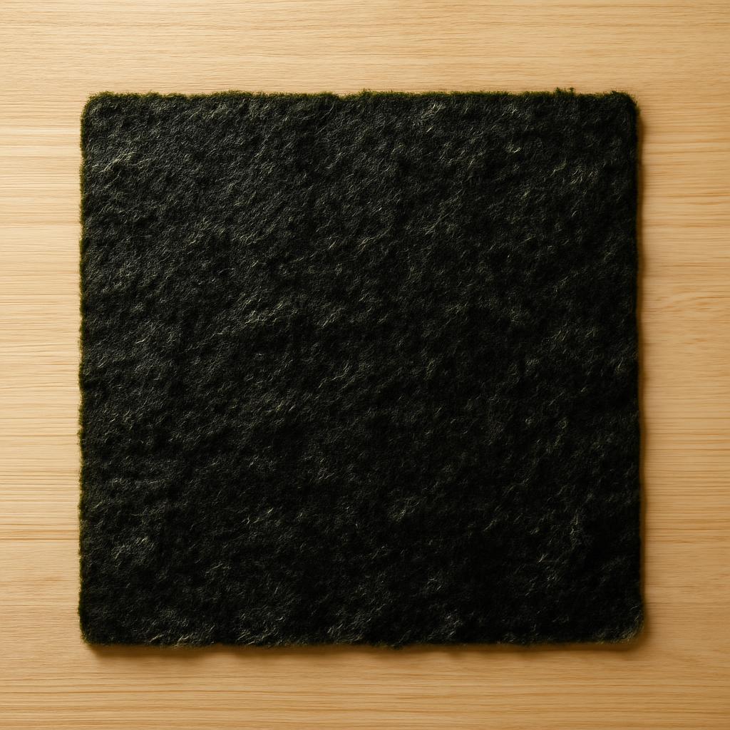Feuilles de nori en cuisine
