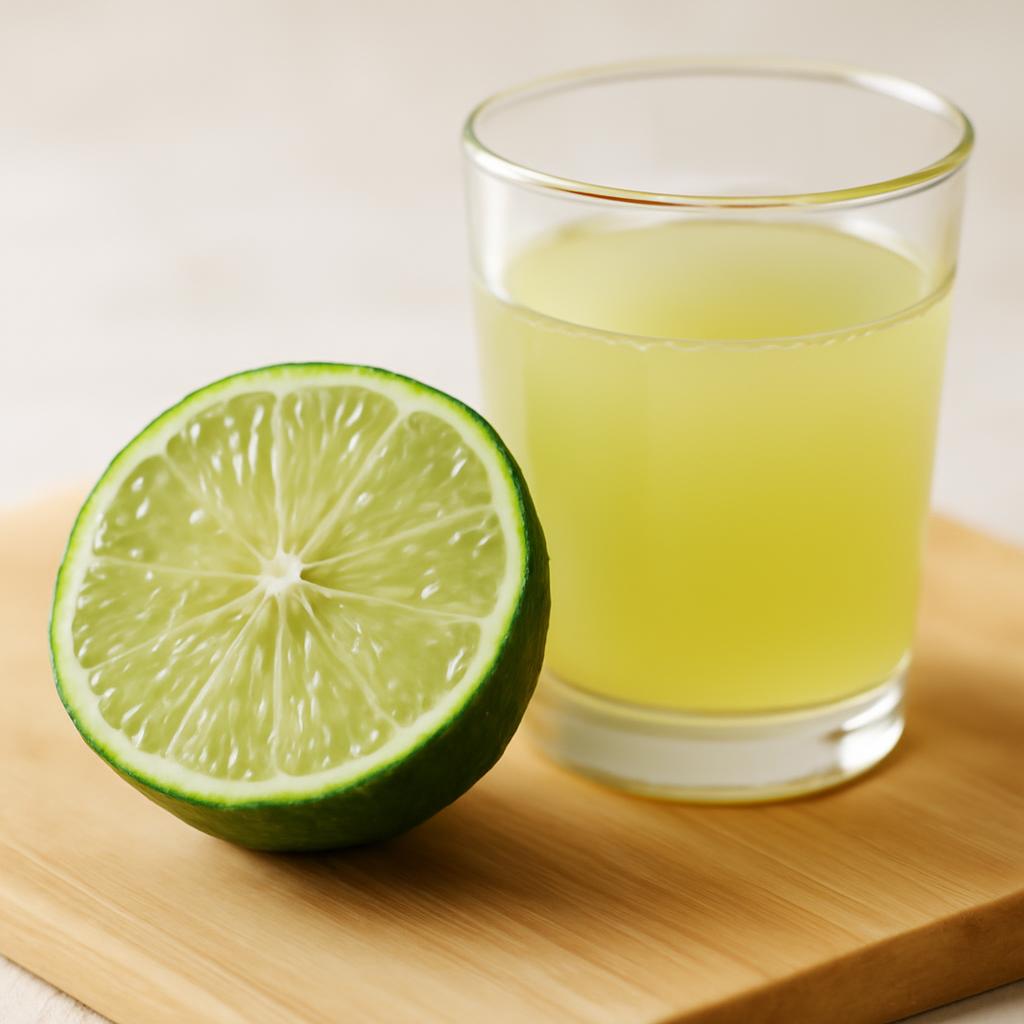Jus de citron vert en cuisine