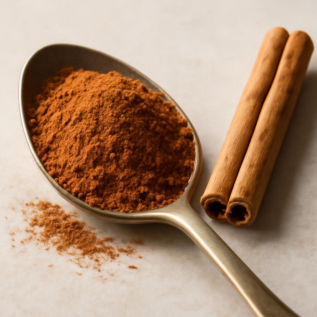 Cannelle en poudre en cuisine